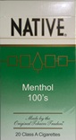 NATIVE MENTHOL 100 